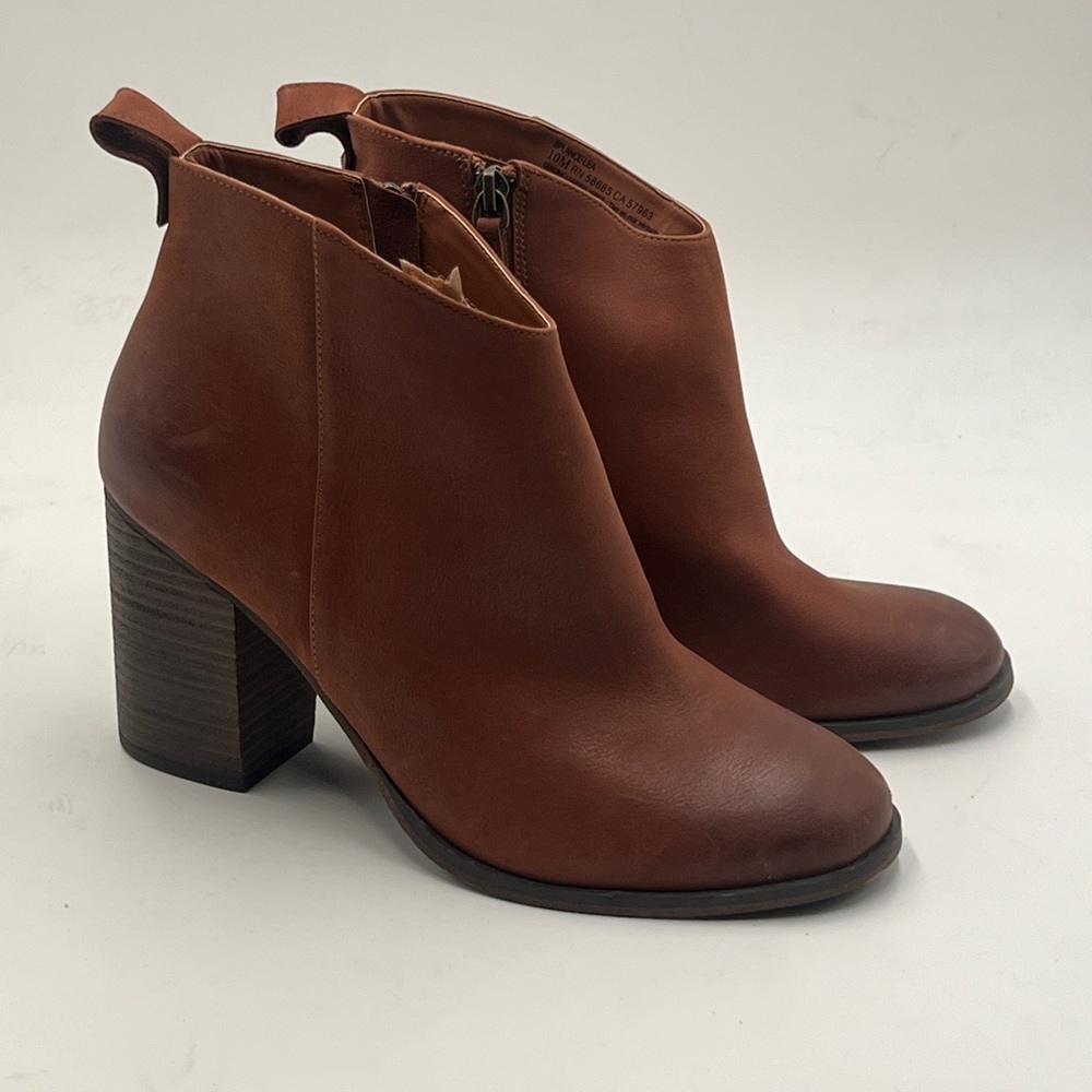 Bplance-lea Brown Ankle Boots for Women